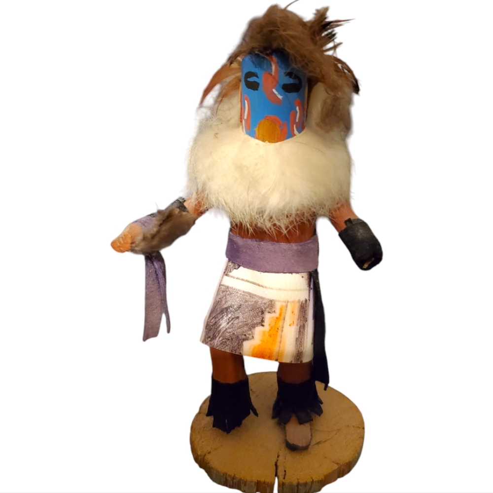 Vintage "Colaful" Kachina Doll Signed
